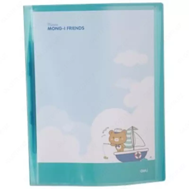 Папка с 10 заменяющимися файлами Aurora (синяя) 02832 Deli