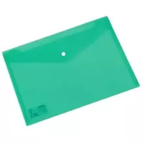 Папка-конверт с кнопкой (зл) 5505 Deli