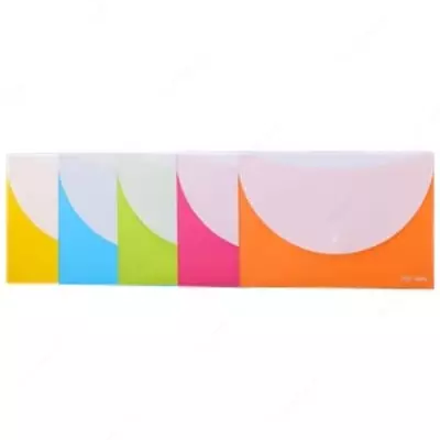 Папка-конверт 2 отд. А4 38977 Deli (зел) - Цена по запросу