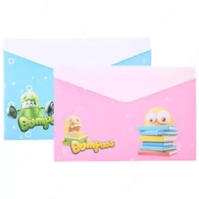 Папка-конверт Bumpees 65102 Deli (роз) Папка-конверт Bumpees 65102 Deli (роз)
