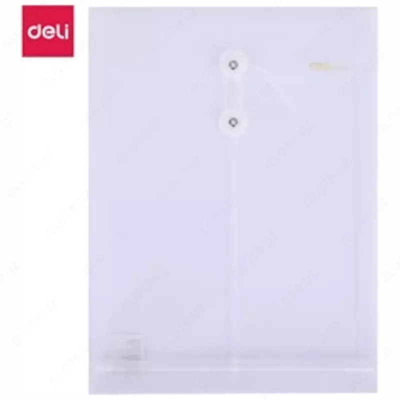 Папка-конверт на шнурке Aurora (асс) 5511 Deli (бел)