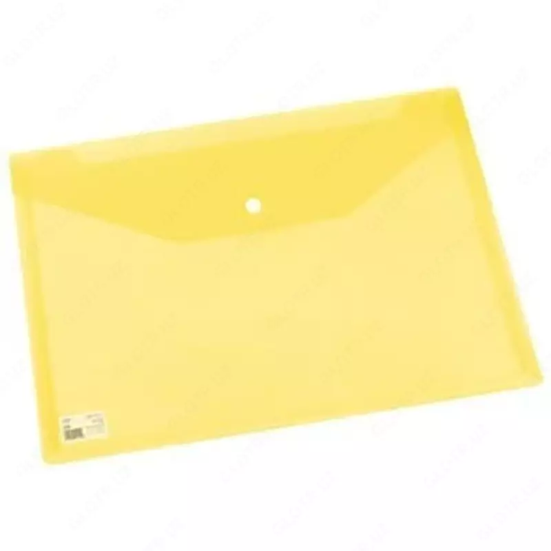 Папка-конверт с кнопкой (жёлтый) 10462 Deli - по запросу