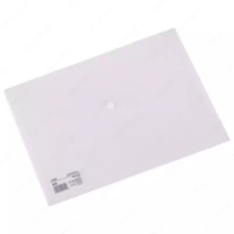 Папка-конверт с кнопкой (прозрачный) 10412 Deli