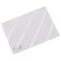 Папка-конверт с кнопкой (прозрачный) 10512 Deli