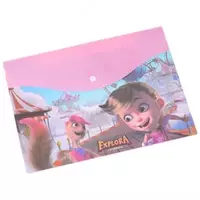 Папка-конверт с кнопкой (школьный) 605202 Deli - по запросу