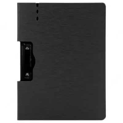 Папка-планшет с боковым зажимом (темно-серая) 64512 Deli - Цена по запросу