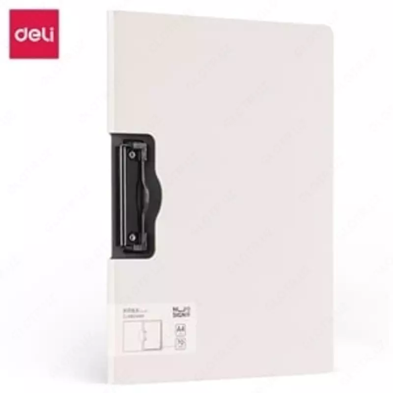 Папка-планшет с боковым зажимом 5011 Deli (белый) - по запросу