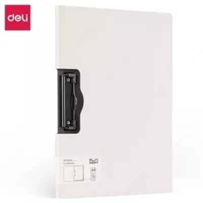 5011 Deli yon qisqichli planshet papkasi (oq) - Narx so&#039;rov asosida