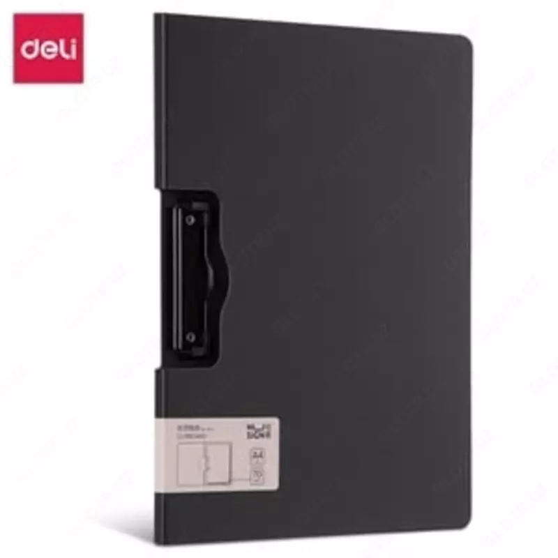 Папка-планшет с боковым зажимом 5011 Deli (серый)