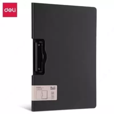 Папка-планшет с боковым зажимом 5011 Deli (серый)