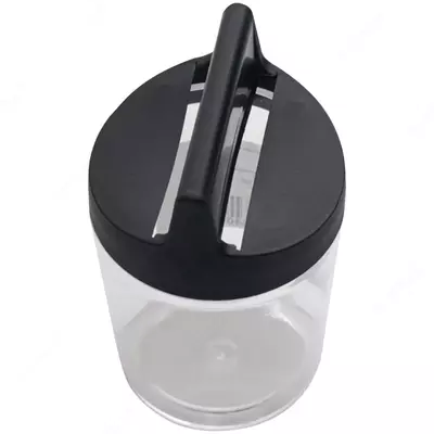 Скрепочница магнитная Стамм, без скрепок, прозрачная-черная Скрепочница магнитная Стамм, без скрепок, прозрачная-черная