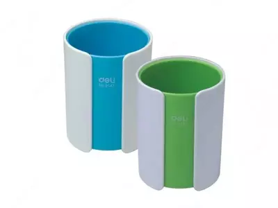 Стакан для ручек 9141 Deli (зел) - Цена по запросу