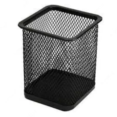 Стакан для ручек квадратный (метал.) 9174 Deli - Цена по запросу