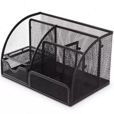 Qalam uchun stakan (metall) 9200 Deli