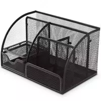 Стакан для ручек квадратный металл. 9200 Deli - по запросу