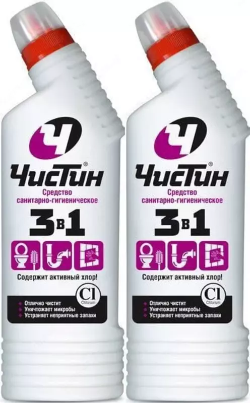 Чистящее средство Чистин 3 в 1 750 мл - по запросу