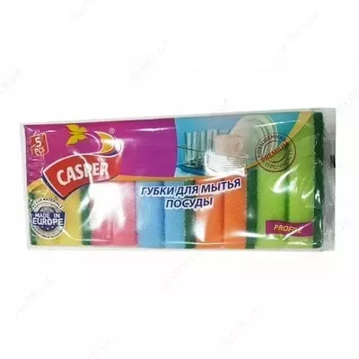 Губки для мытья посуды CASPER (5 шт в упаковке)
