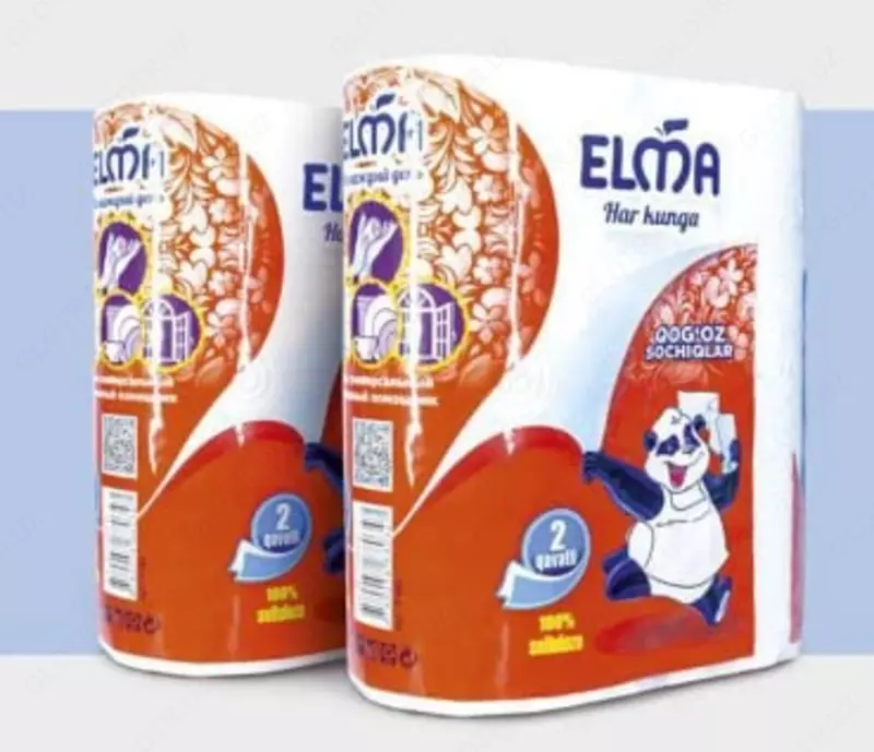 Полотенце бумажное ELMA 2 шт.