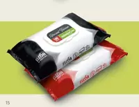 Влажные освежающие салфетки 100 шт Elma (Антибактериальные)