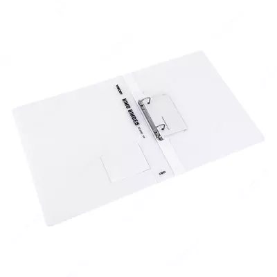 Папка на 2-х D-кольцах Deli E5381 A4 пластик прозрачный - Цена по запросу