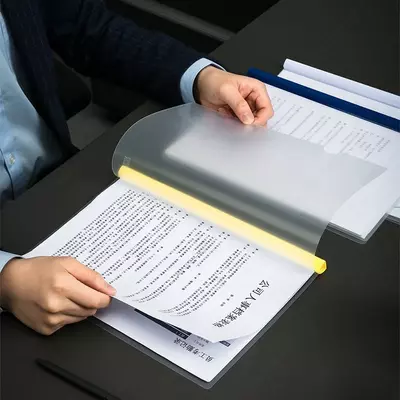 Папка со скрепкошиной Deli 5901 A4 ширина 15мм полипропилен ассорти - Цена по запросу