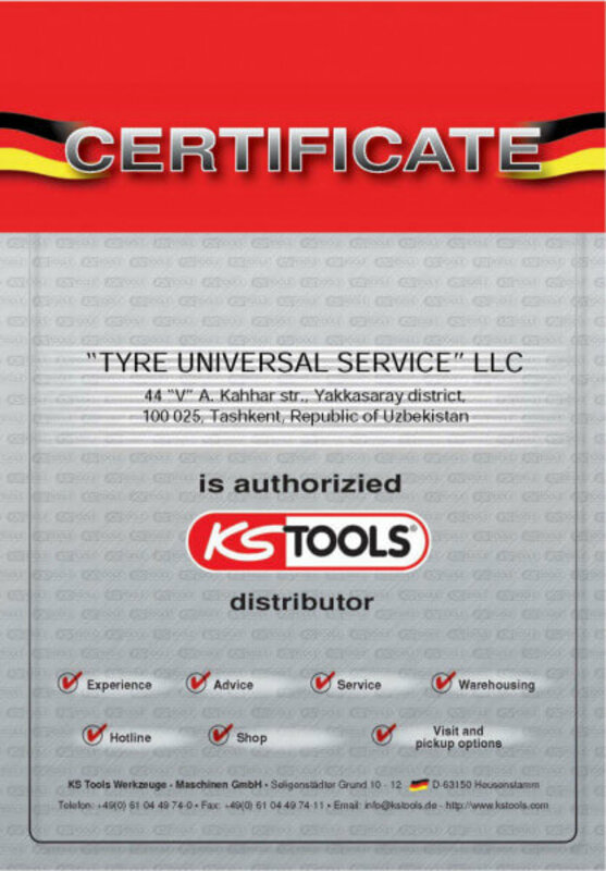 Инструмент для автосервиса TYRE UNIVERSAL SERVICE KS TOOLS