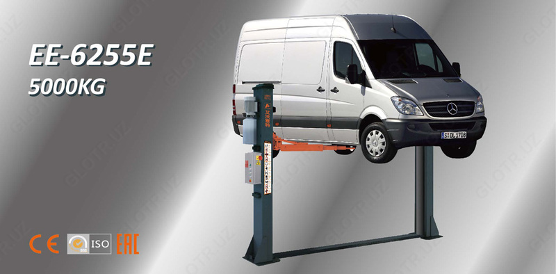 Двух стоечный авто подъемник EE-6254 EVERLIFT грузоподъемностью 4 т.