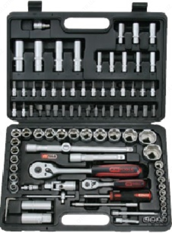 Набор ключей и трещоток KS TOOLS 1/4"+1/2" SUPERLOCK, 94 предмета