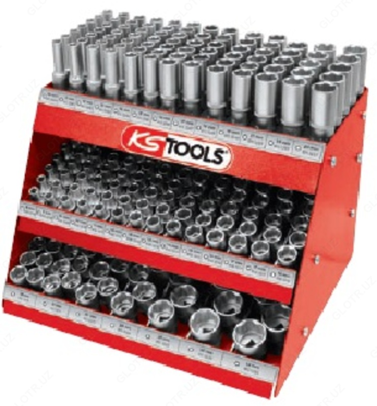 Головки торцевые 1/2" SUPERLOCK KS TOOLS от 8 до 24 мм.