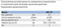 Аппарат для мойки днища автомобиля - WDF 221 - 9 049 276 so'm