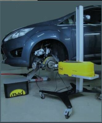 Станок для проточки тормозных дисков без снятия с автомобиля DA8700