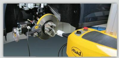 Станок для проточки тормозных дисков без снятия с автомобиля DA8700