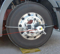 Стенд регулировки углов установки колес грузовых авто и автобусов -Truckline TL10 S