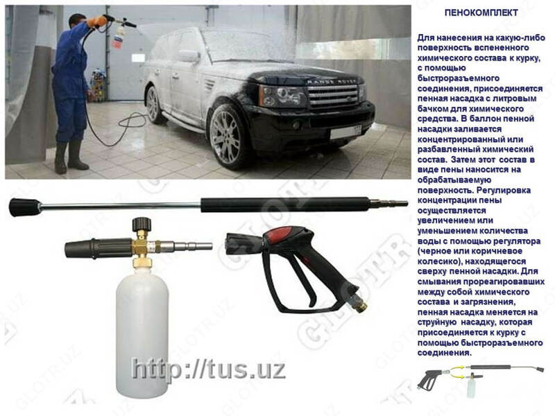 Пенная насадка POM с быстроразъемным соединителем ZX.0982-P