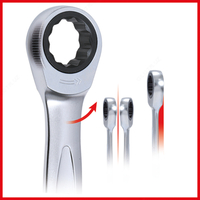  Профессиональный комбинированный ключ KS-Tools с трещоткой Gear+ - 