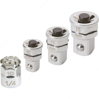 Комплект профессиональных адаптеров для торцовых головок GEARplus  метрических