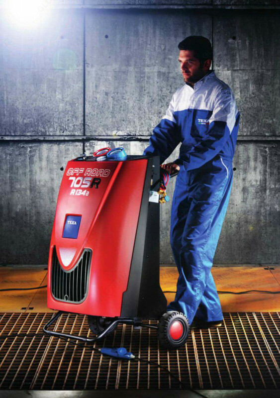 автоматическая очистка и заправка TEXA Konfort 705R OFF ROAD - R134a