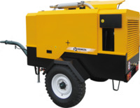  Винтовые компрессорные станции ДК 10-10  мобильные с дизельным двигателем ММЗ 77 кВт - 