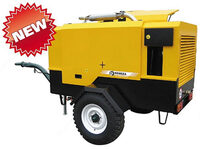 Винтовые компрессорные станции ДК 10-10  мобильные с дизельным двигателем ММЗ 77 кВт