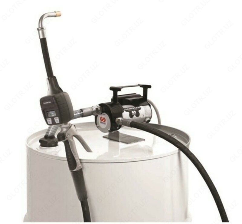 Переносной комплект с электро насосом 12 В для раздачи масла Samoa 561013