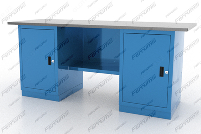 Верстак слесарный двухтумбовый Ferrum 01.200L