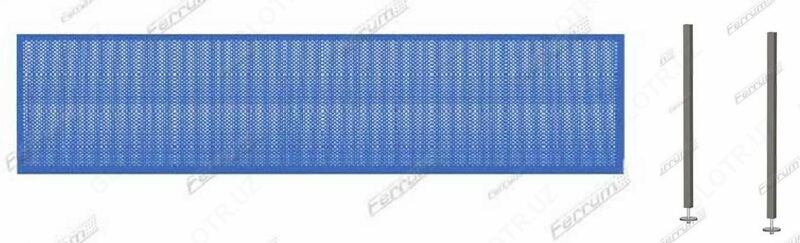 Перфорированная панель Ferrum для инструмента, для верстака L 1.39х0.48 м. арт. 07.014 (1)