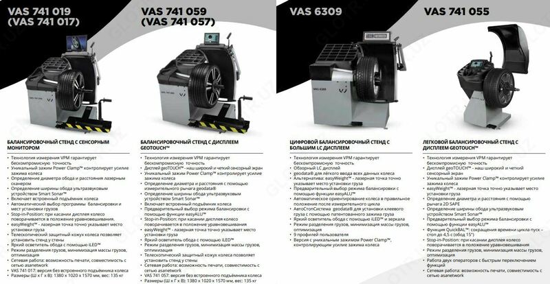 БАЛАНСИРОВОЧНЫЙ СТЕНД HOFMANN VAS 741 017