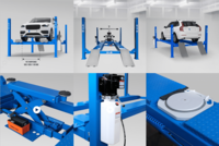  Четырёх стоечный подъемник Sivik Сивик для сход развала - ПГА-5000/4 - 