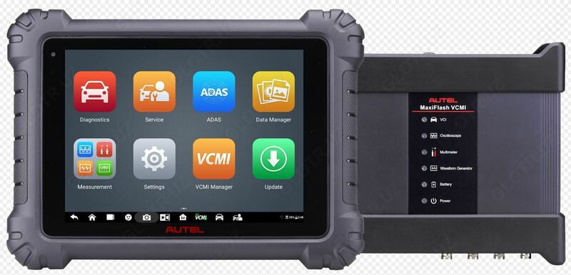 Autel MaxiSys MS919 мультимарочный диагностический автосканер с кодированием и программированием, с осциллографом и мультиметром
