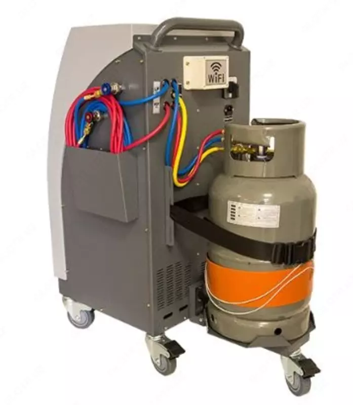   Установка для заправки авто кондиционеров GrunBaum AC8000S BUS  автомат  R134  подогрев