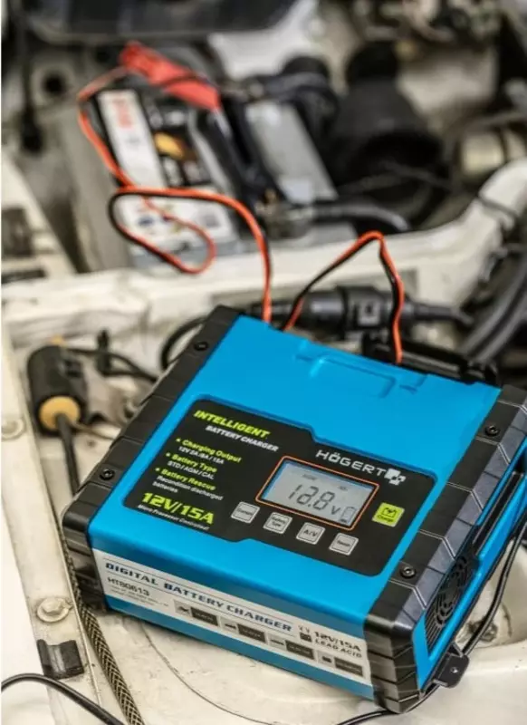 Зарядное устройство для аккумуляторов 12V. HT8G613