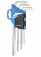 Набор длинных шестигранных Г-образных ключей 1 5-10 мм  CrV  9 шт.