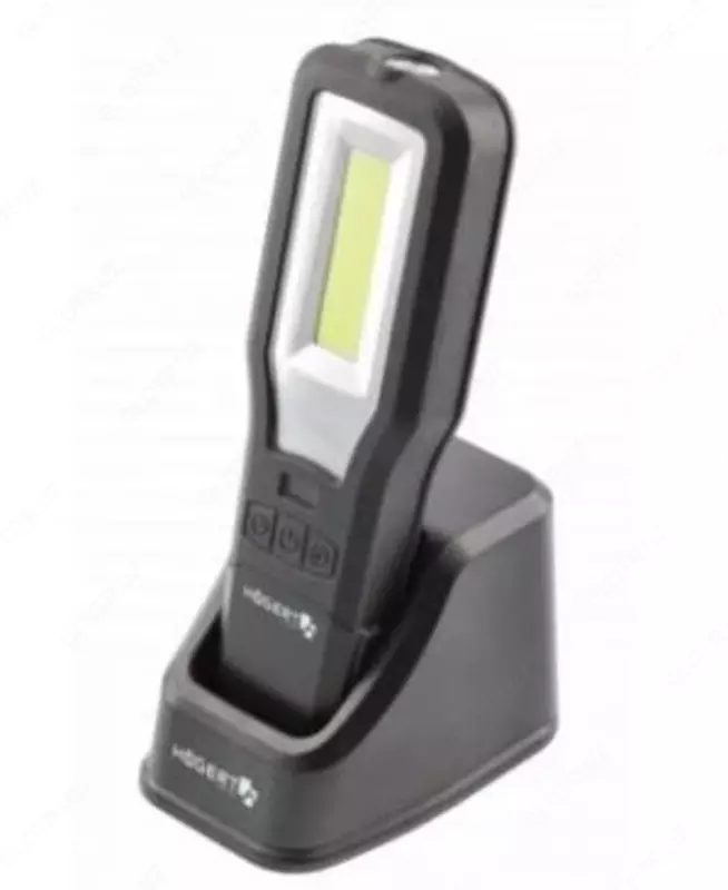 Фонарь светодиодный с базой 550 люмен, магнит, USB, POWER BANK