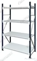Стеллаж металлический серия Титан  с 4 полками - Ferrum
